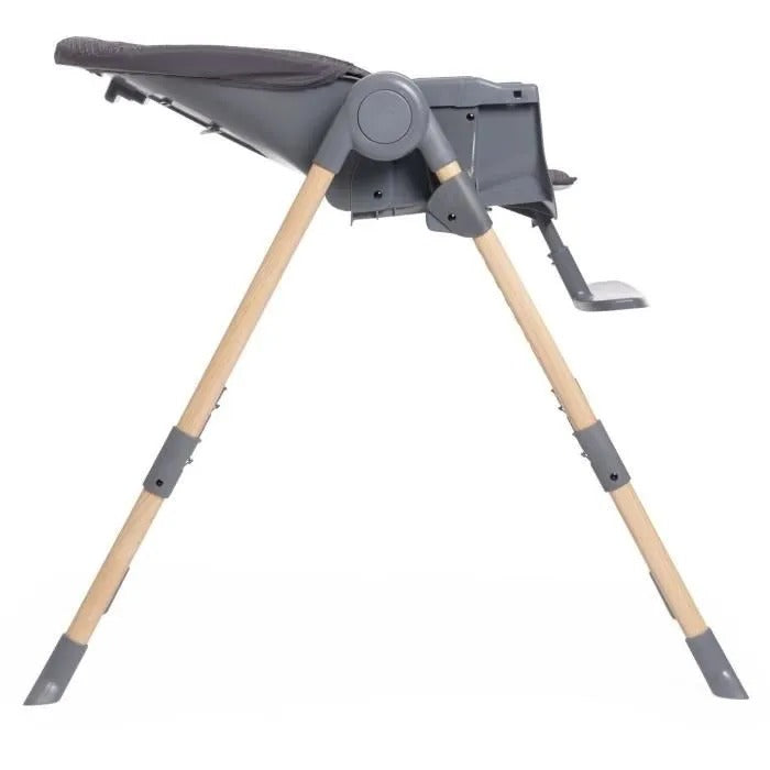 CHICCO Polly Essential High Chair 0/3 years, Coal Grey