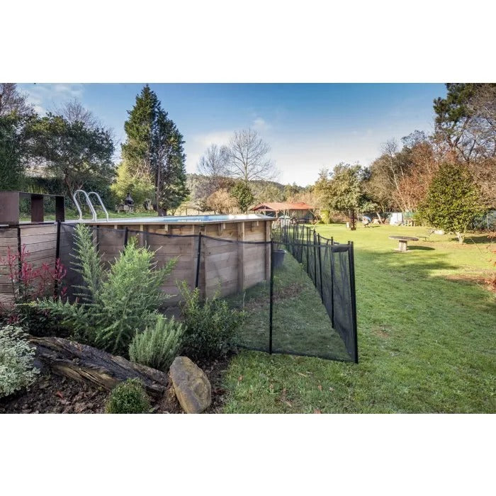 GRE Swimming Pool Fence 146x11x11 cm 7600 g