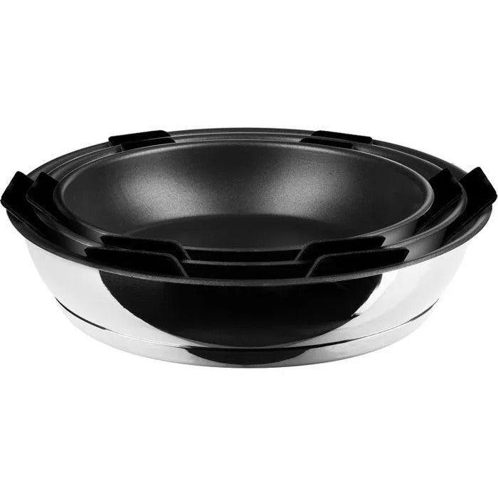 INOXIBAR Frying Pan - 29 x 31 cm - Heavy Duty - All Heat Sources