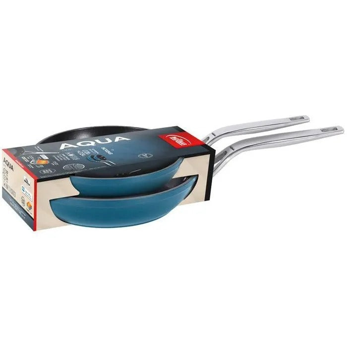 INOXIBAR Frying Pan - 25 x 47 cm - Heavy Duty - All Heat Sources