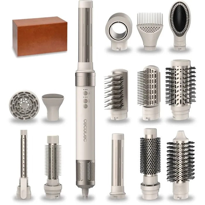 cecotec Bamba CeramicCare 14in1 Multistyler 1400W Champagne