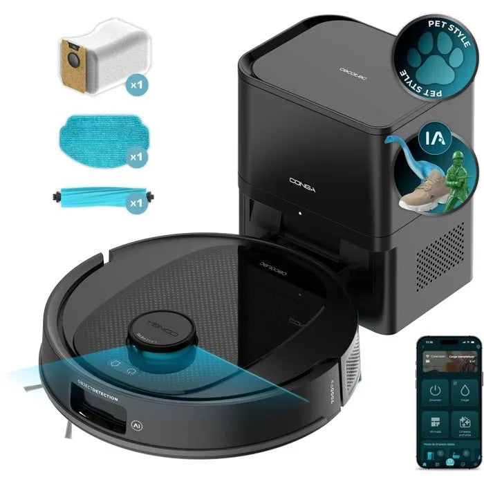 CECOTEC Robot Vacuum Cleaner - 38x42x42 cm - 7828 g