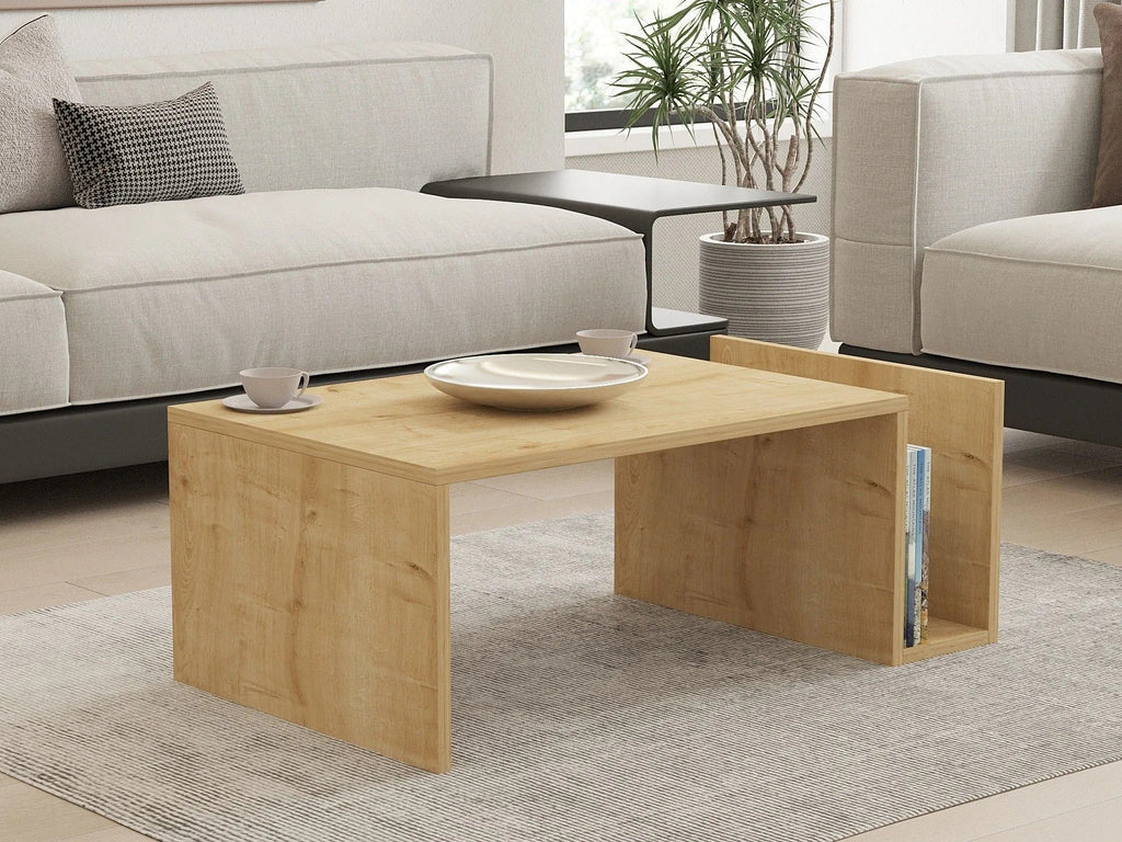 Octopia Low Table - Living Room Furniture - 77x58x7 cm - 11200 g