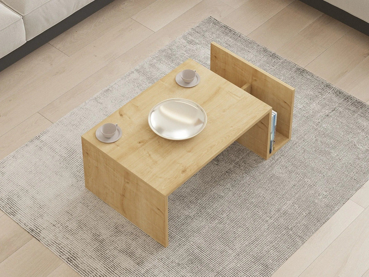 Octopia Low Table - Living Room Furniture - 77x58x7 cm - 11200 g