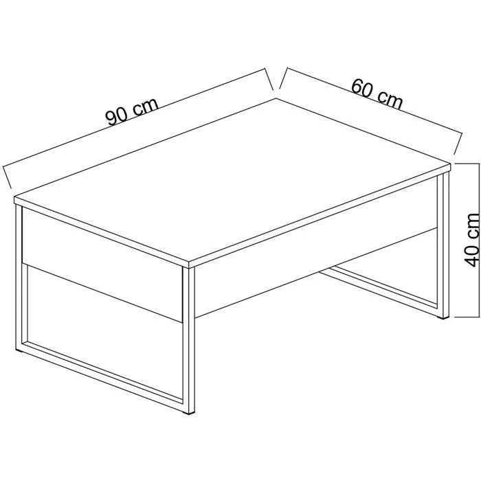 Low Table - 97 x 66 x 10 cm