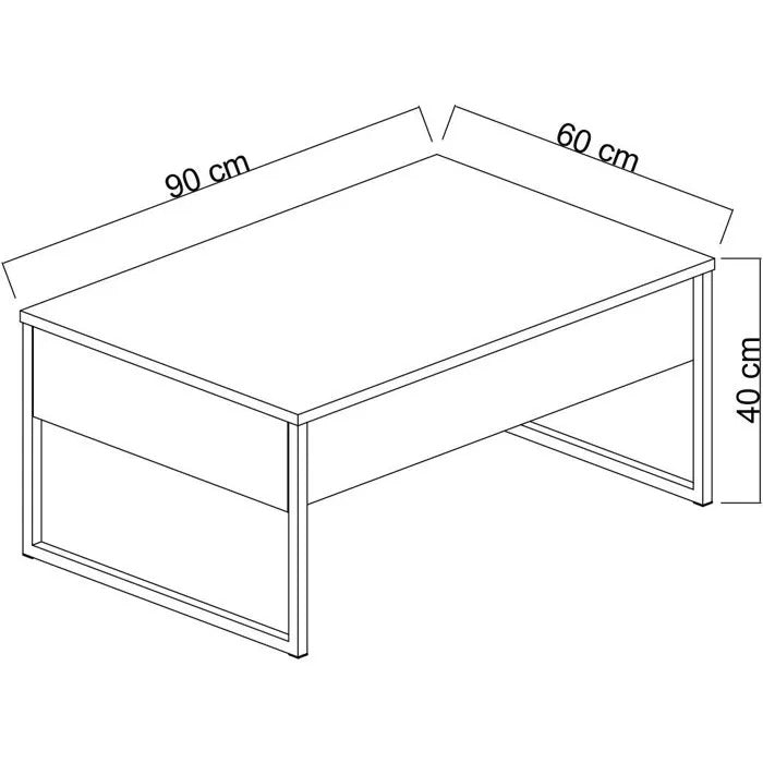 Low Table - 96 x 65 x 10 cm