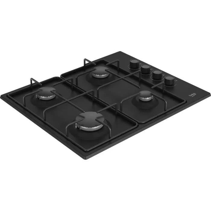 BEKO Gas Hob - 4 Burners - 60 cm - HIGG64123SB