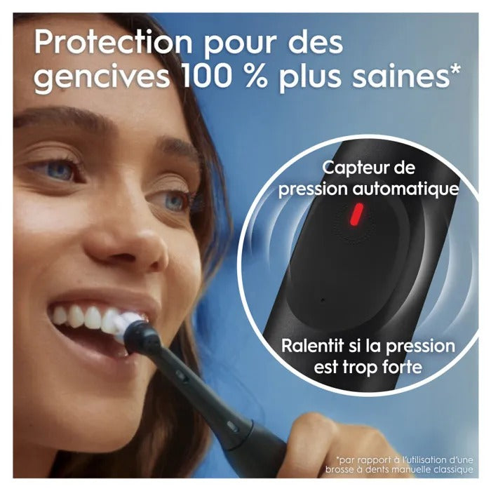 Oral-B Electric Toothbrush - iO2 - Black - 3 Brushing Modes - 2-Minute Timer