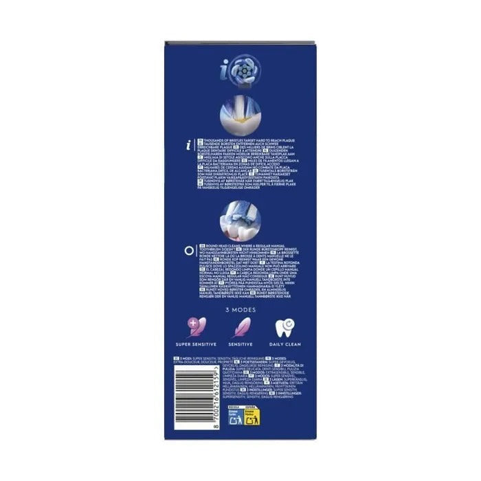 Oral-B Electric Toothbrush - iO2 - Black - 3 Brushing Modes - 2-Minute Timer