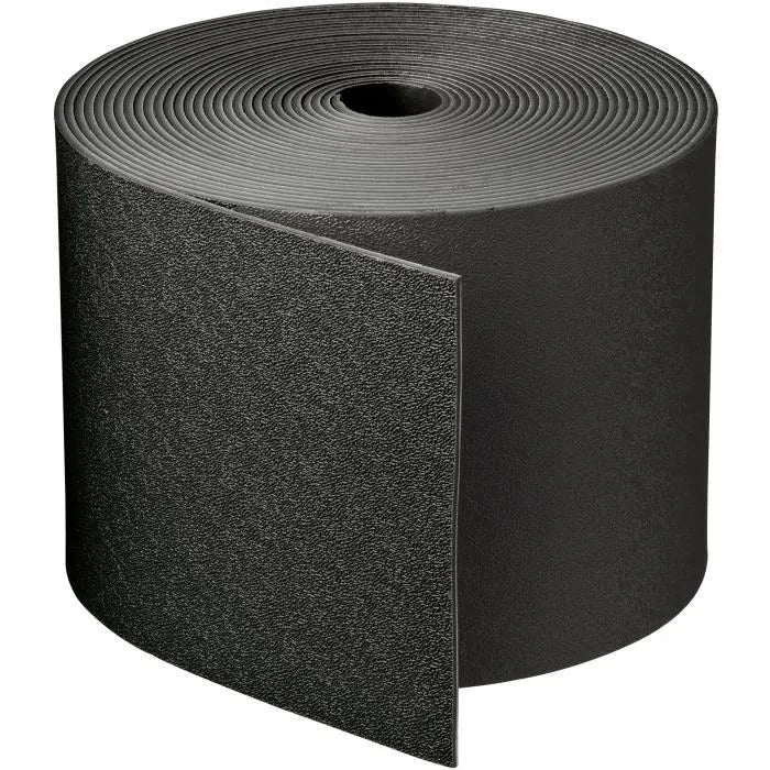 Octopia Garden Edging NATURE Black Recycled PE 3 mm H15cm x 10 m with 10 Anchors