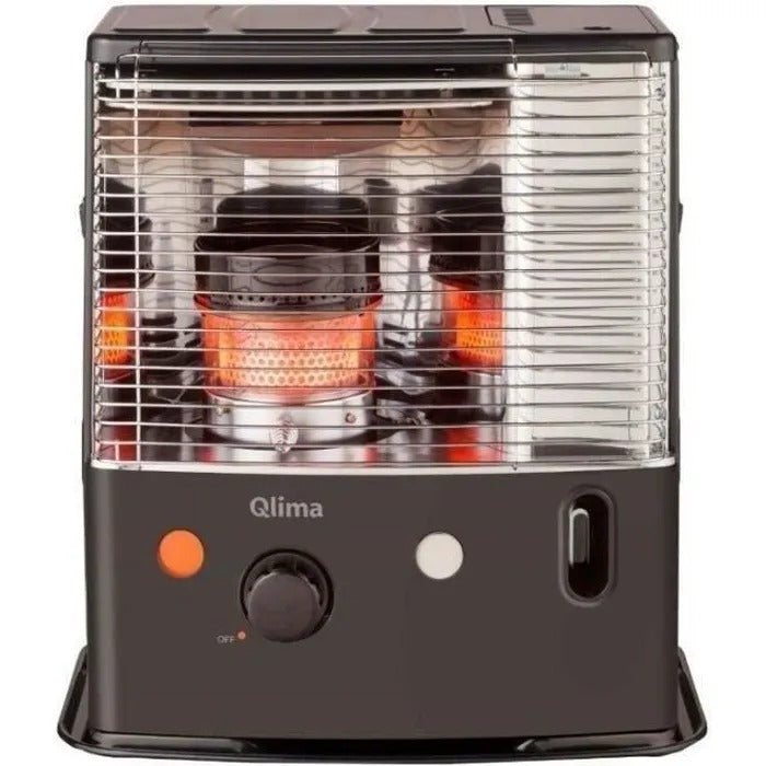 QLIMA Wick Kerosene Stove 2400W with CO² Detector | Model R7224-SC