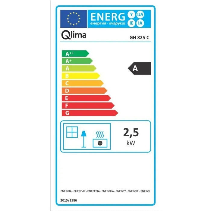 QLIMA Gas Stove - 10000 g - 46x32x75 cm