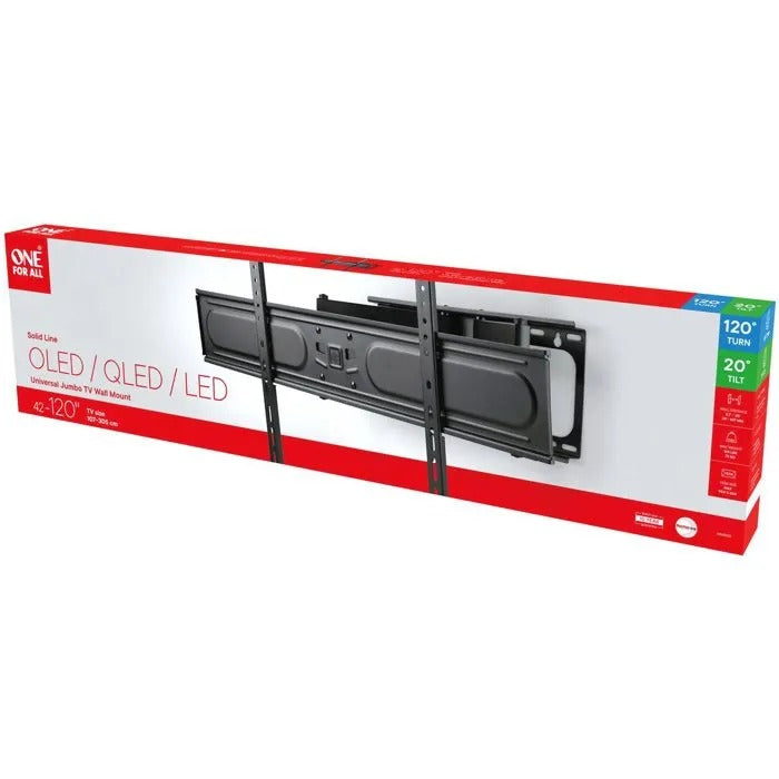 ONE FOR ALL TV Wall Mount 107 cm x 28 cm x 13 cm - 12950 g