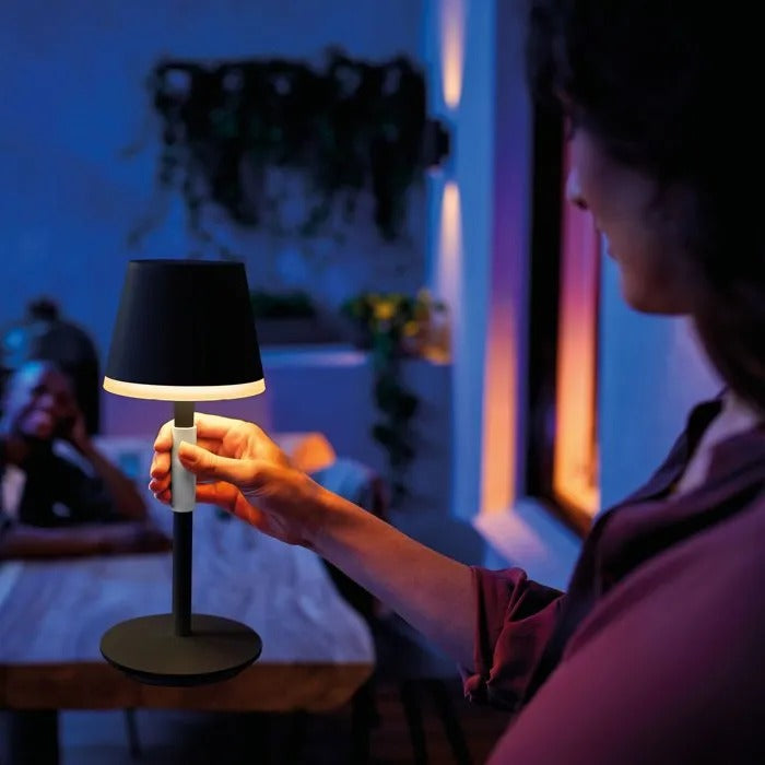 Philips Hue White and Colour Ambience Hue Go Portable Table Lamp 8763841