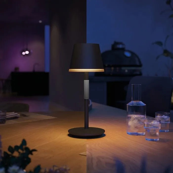 Philips Hue White and Colour Ambience Hue Go Portable Table Lamp 8763841