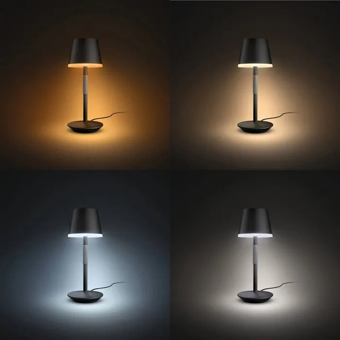 Philips Hue White and Colour Ambience Hue Go Portable Table Lamp 8763841