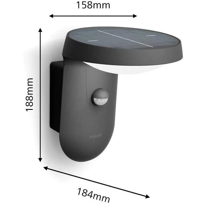 PHILIPS Outdoor Wall Light 22 cm x 18 cm x 20 cm - 960 g