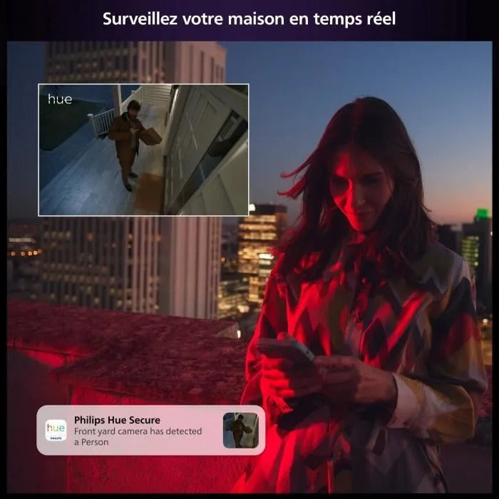PHILIPS HUE IP Camera - Home Security - 14x18x15 cm - 1020 g
