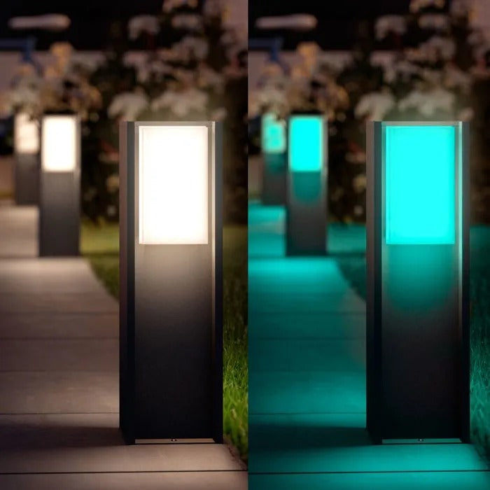 PHILIPS HUE Garden Lamp Post - Outdoor Lighting - 44 cm Length - 1960 g