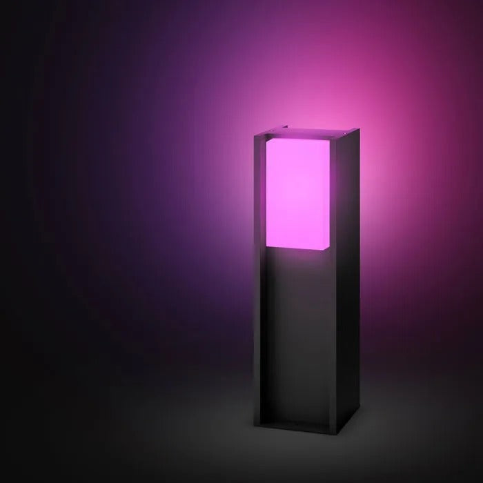 PHILIPS HUE Garden Lamp Post - Outdoor Lighting - 44 cm Length - 1960 g