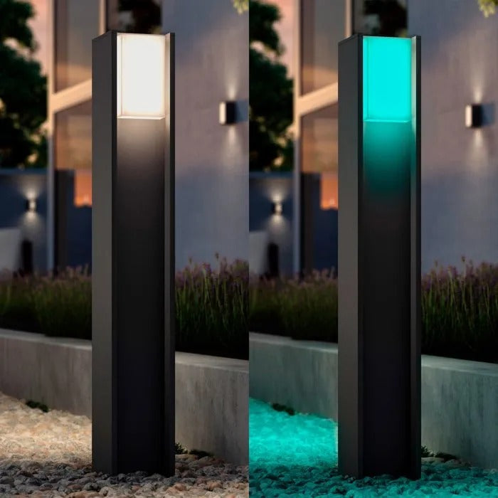 PHILIPS HUE Garden Lamp Post - Outdoor Lighting - 81 cm Length - 3500 g