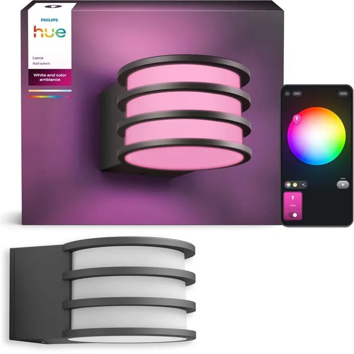 PHILIPS HUE Outdoor Wall Light 25 cm x 20 cm x 16 cm - 5480 g