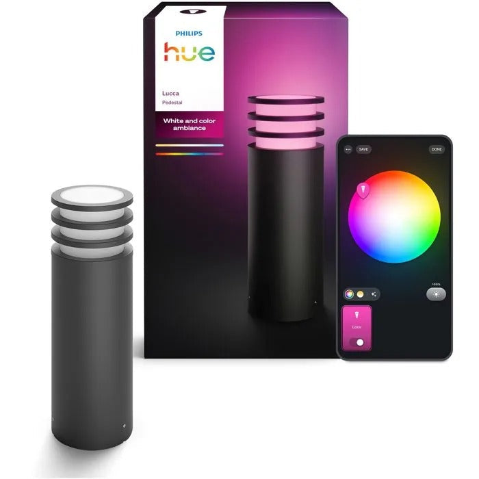 PHILIPS HUE Garden Lamp Post - Outdoor Lighting - 18 cm Length - 5940 g