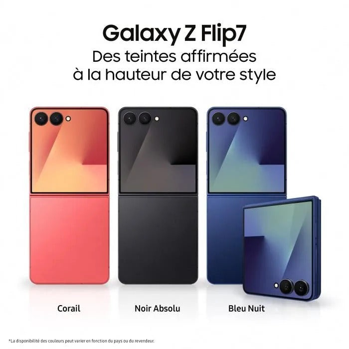 Samsung Galaxy Z Flip7 5 G Smartphone 256GB Absolute Black