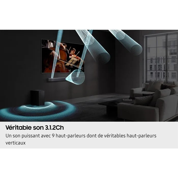 SAMSUNG Soundbar - 118 cm x 47 cm x 27 cm - 13690 g