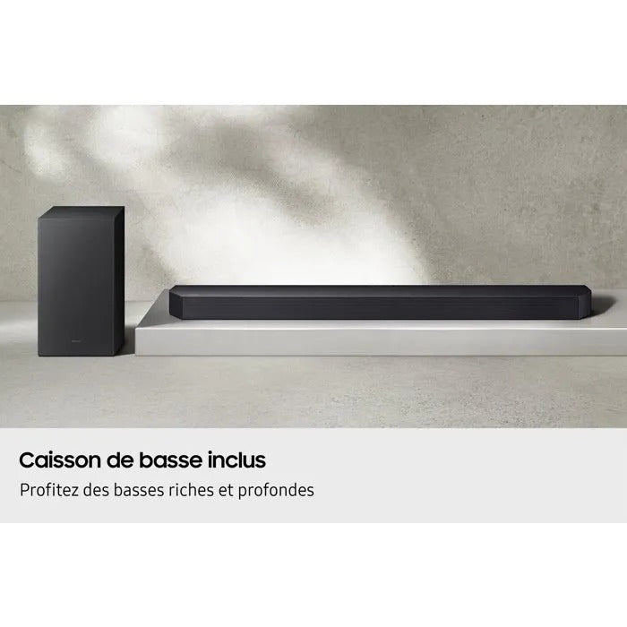 SAMSUNG Soundbar - 118 cm x 47 cm x 27 cm - 13690 g