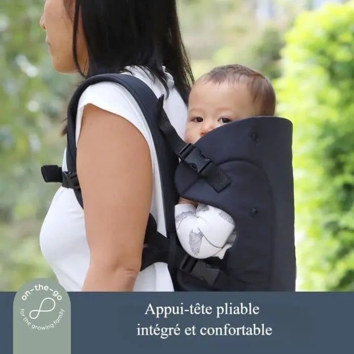 DREAMBABY Adjustable 3-in-1 Baby Carrier - JOURNEY - Black - Up to 15 kg