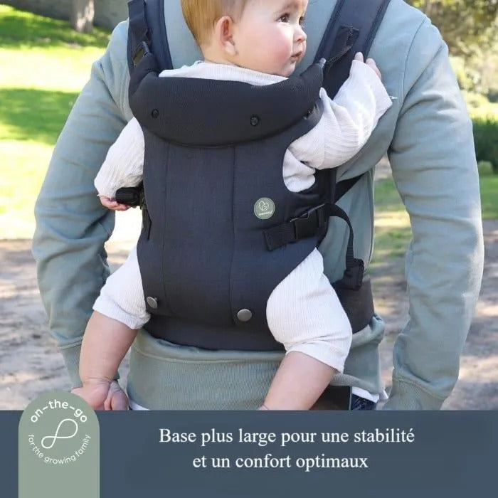 DREAMBABY Adjustable 3-in-1 Baby Carrier - JOURNEY - Black - Up to 15 kg