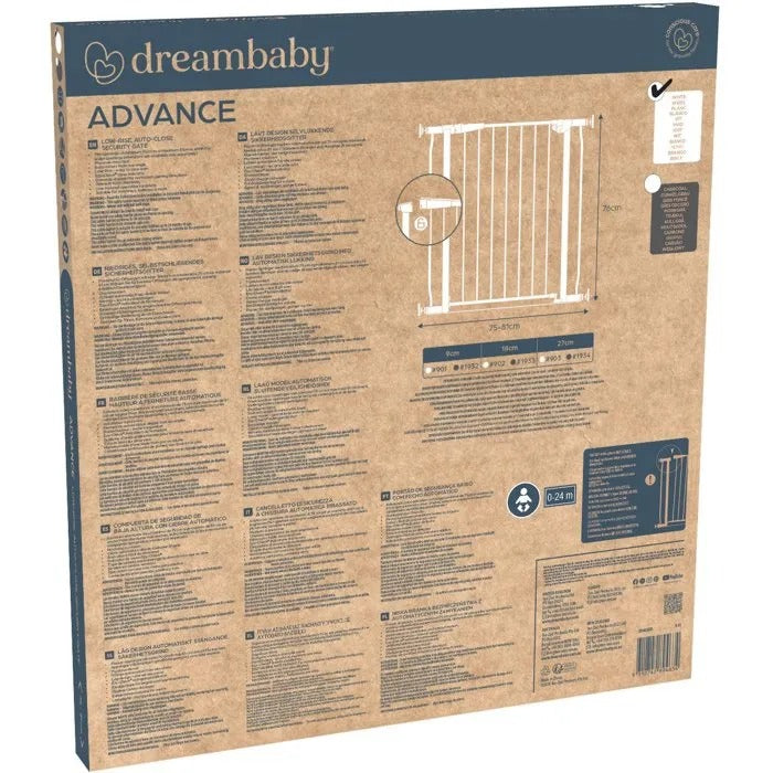 DREAMBABY Baby Safety Barrier 80x75x6 cm 4810 g
