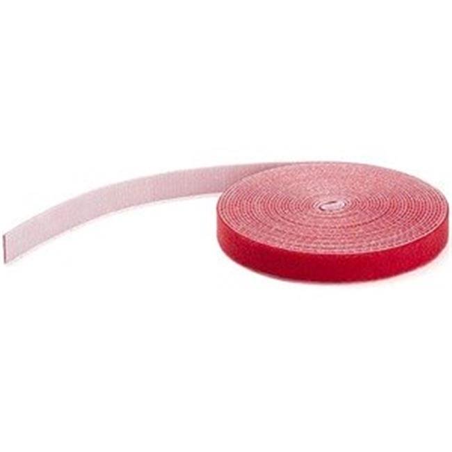 StarTech.com 100ft Hook and Loop Roll - Red - 30.48 cm
