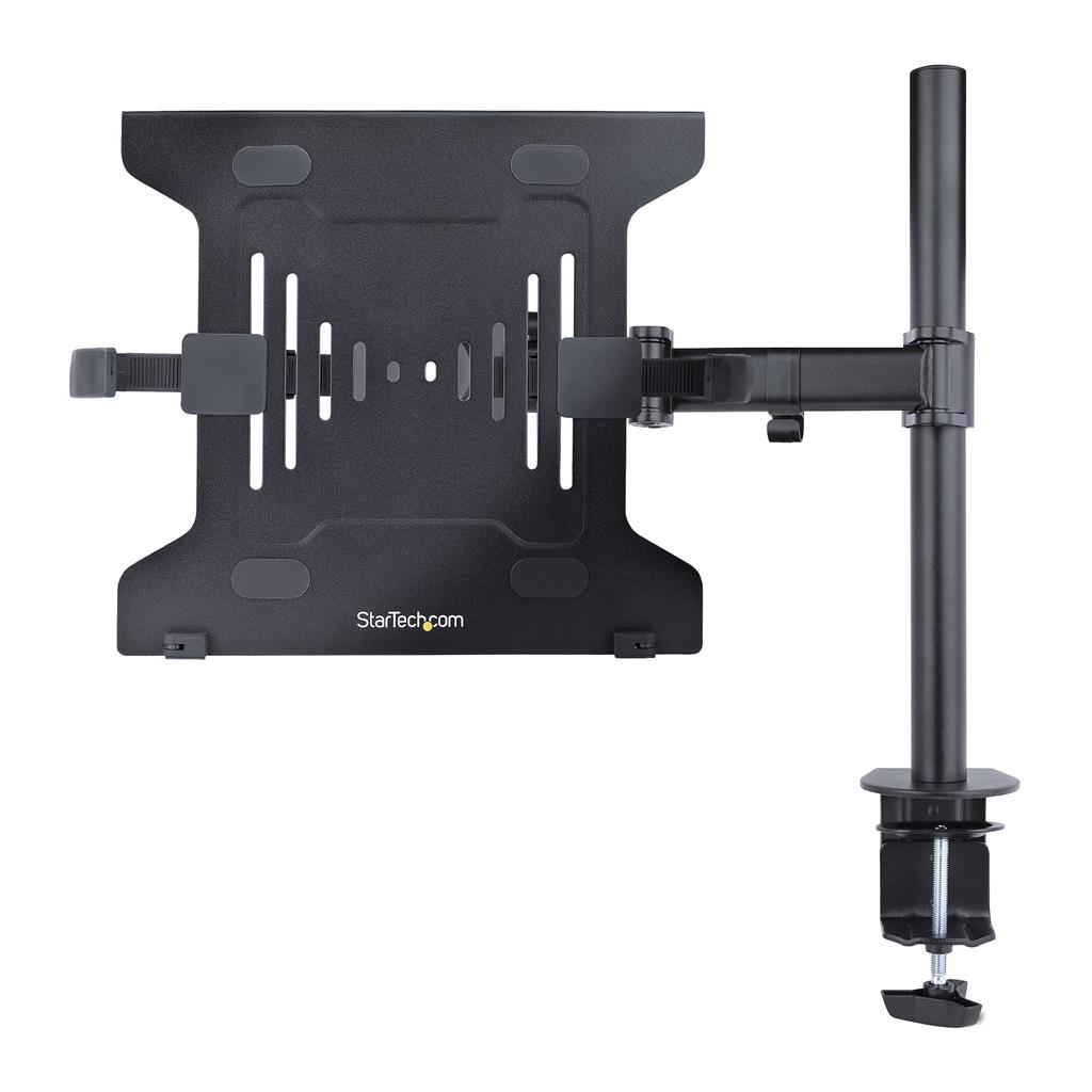 StarTech.com Monitor and Laptop Mount - Monitor Arm/Notebook Arm with Desk Mount - Up to 34" (8 kg) Monitors and 4.5 kg Laptops -