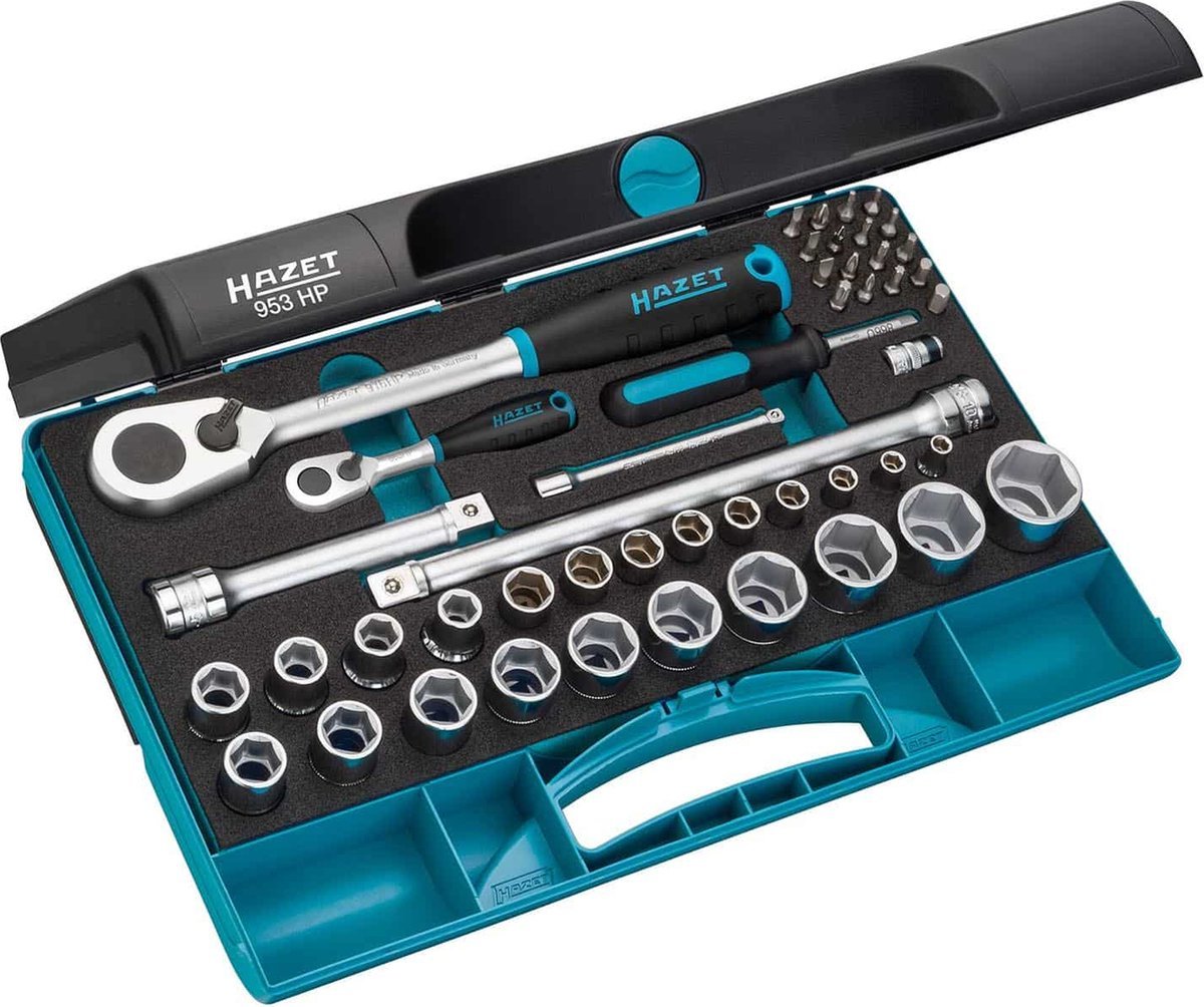 HAZET 953HP Socket Wrench Set 47 Pieces