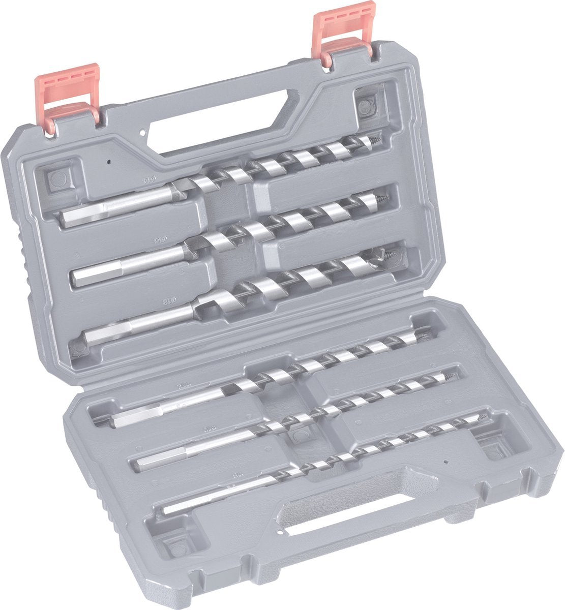 kwb 42290 Auger Bit Set 6 pcs 8 mm to 18 mm Total Length 230 mm