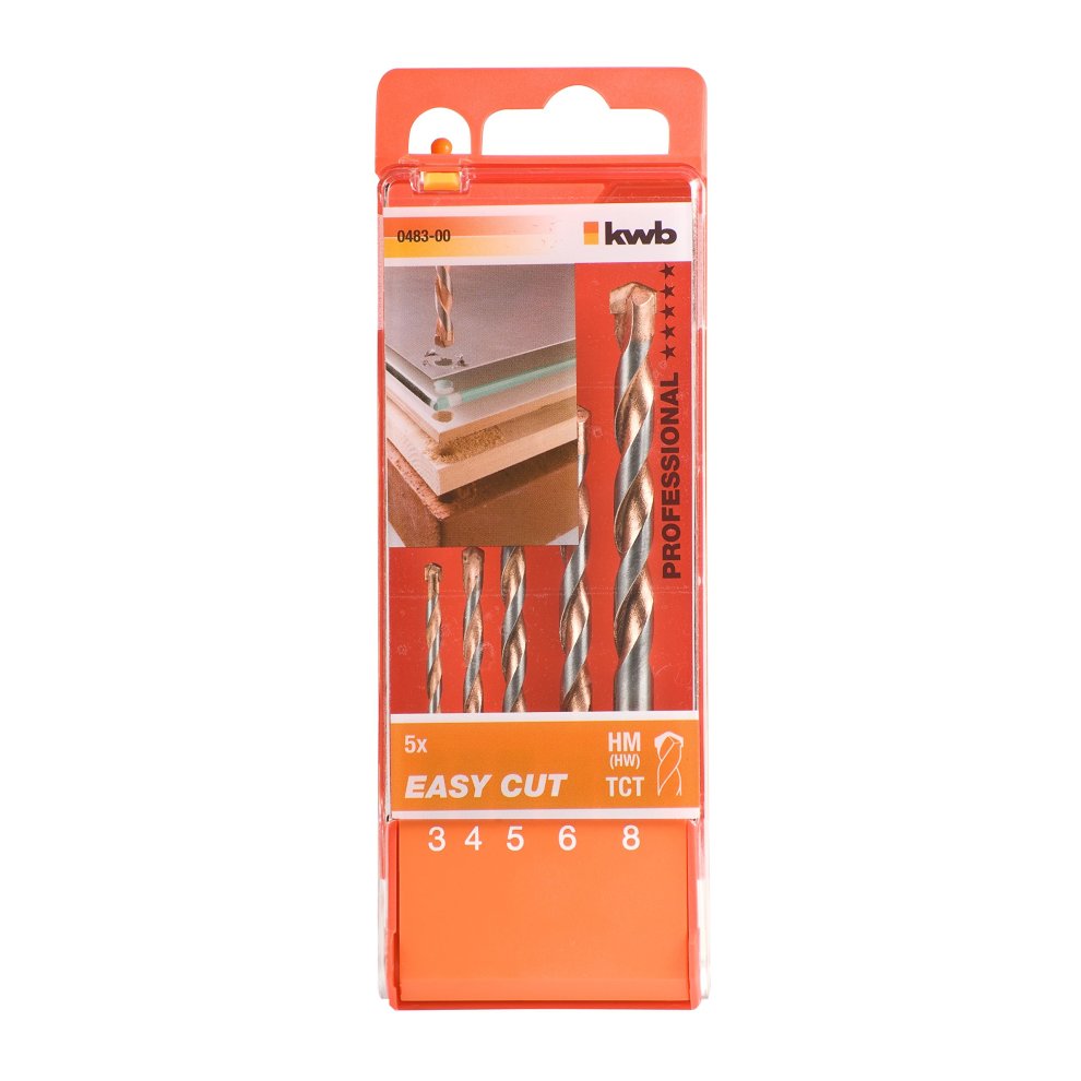 KWB EASY-CUT ALL-B-KASS.3-8 5-Piece Set (048300) 5-TLG