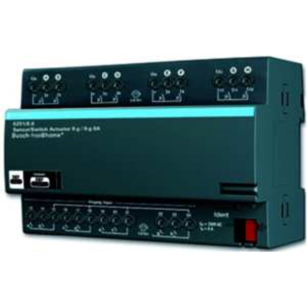 Busch-Jaeger 6251/8.8 8-Channel Switching Actuator DIN-Rail DC 1380 W