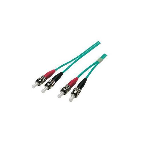 Good Connections Patch Cable - ST Multi-Mode to ST Multi-Mode - 15 m - Fiber Optic - OM4 LW-815ST4
