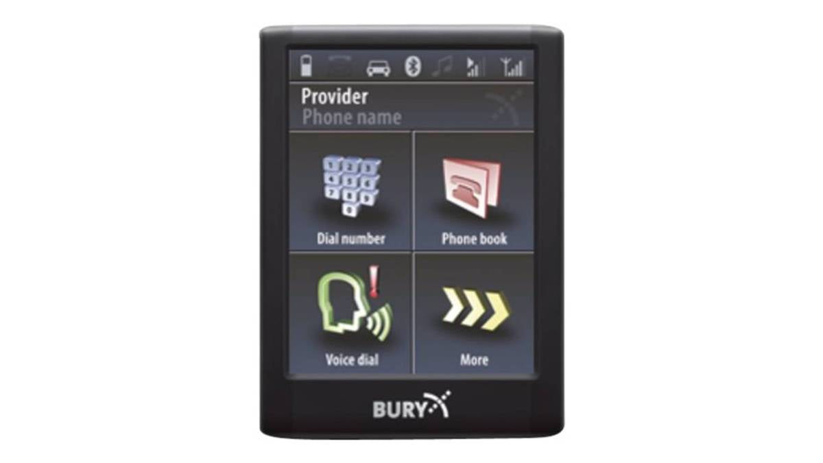 THB Bury CC 9068 Bluetooth Hands-Free System for Cars (1-57-1500-0.01)