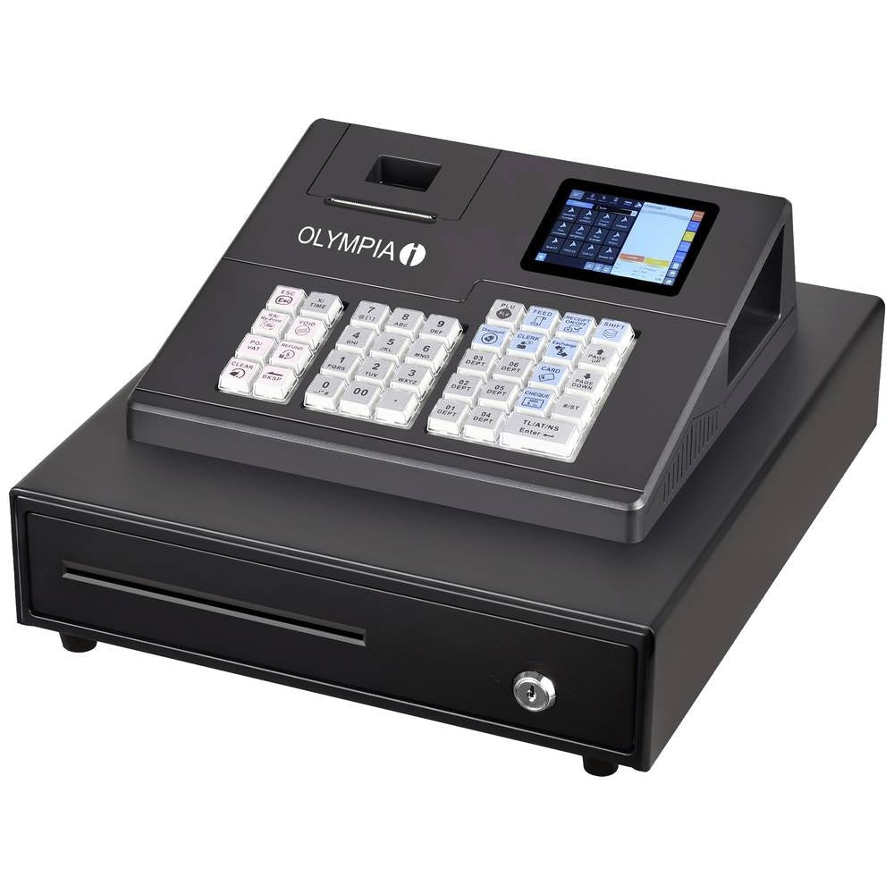 Olympia K100 Cash Register - Includes Drawer - Anthracite