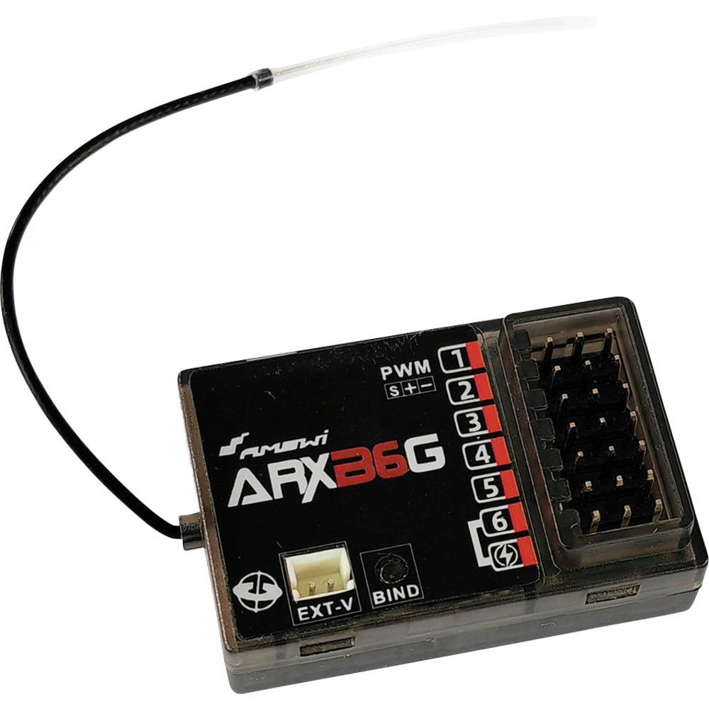 Amewi ARXB6G 6-channel Receiver with Gyro (28390)