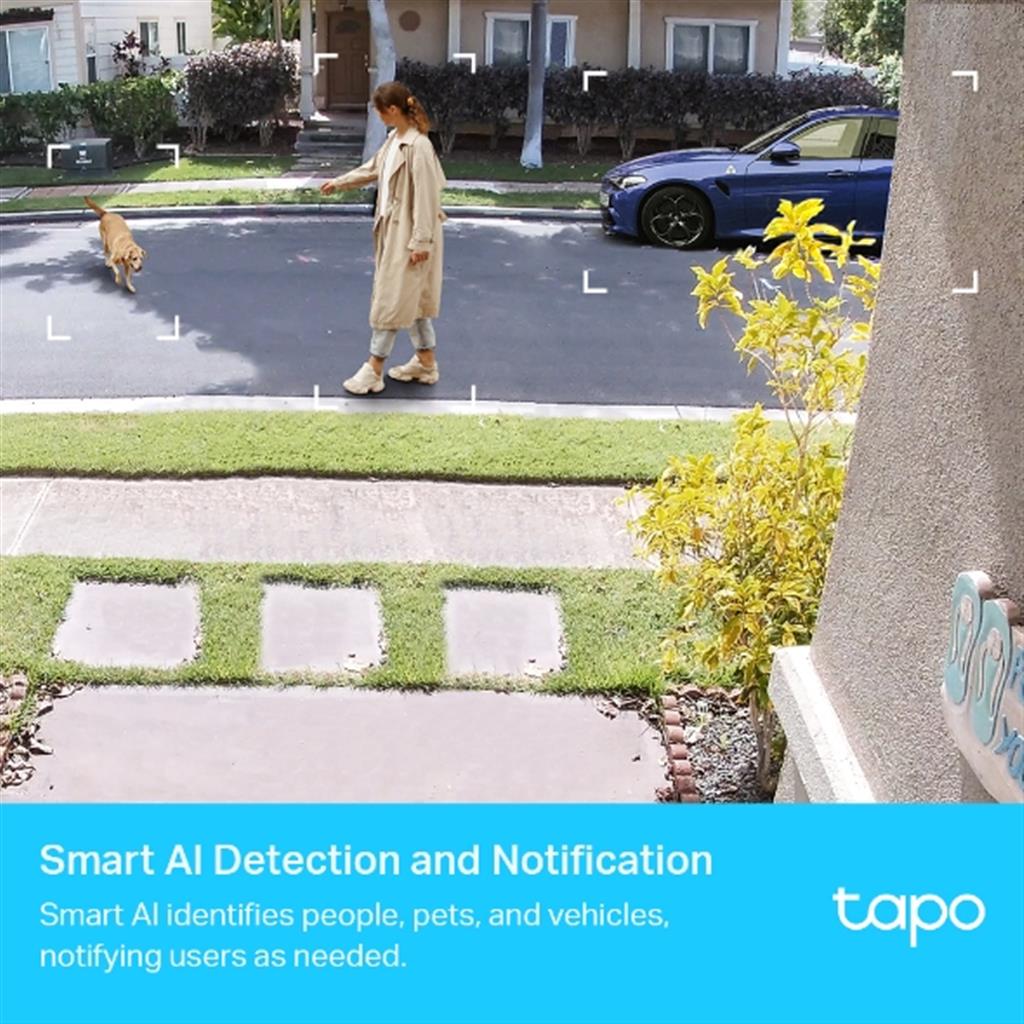 TP-Link Smart Wire-Free Security Camera 2 Camera System Tapo C420S2 C420 Sub-1GHzFEATURE 180days