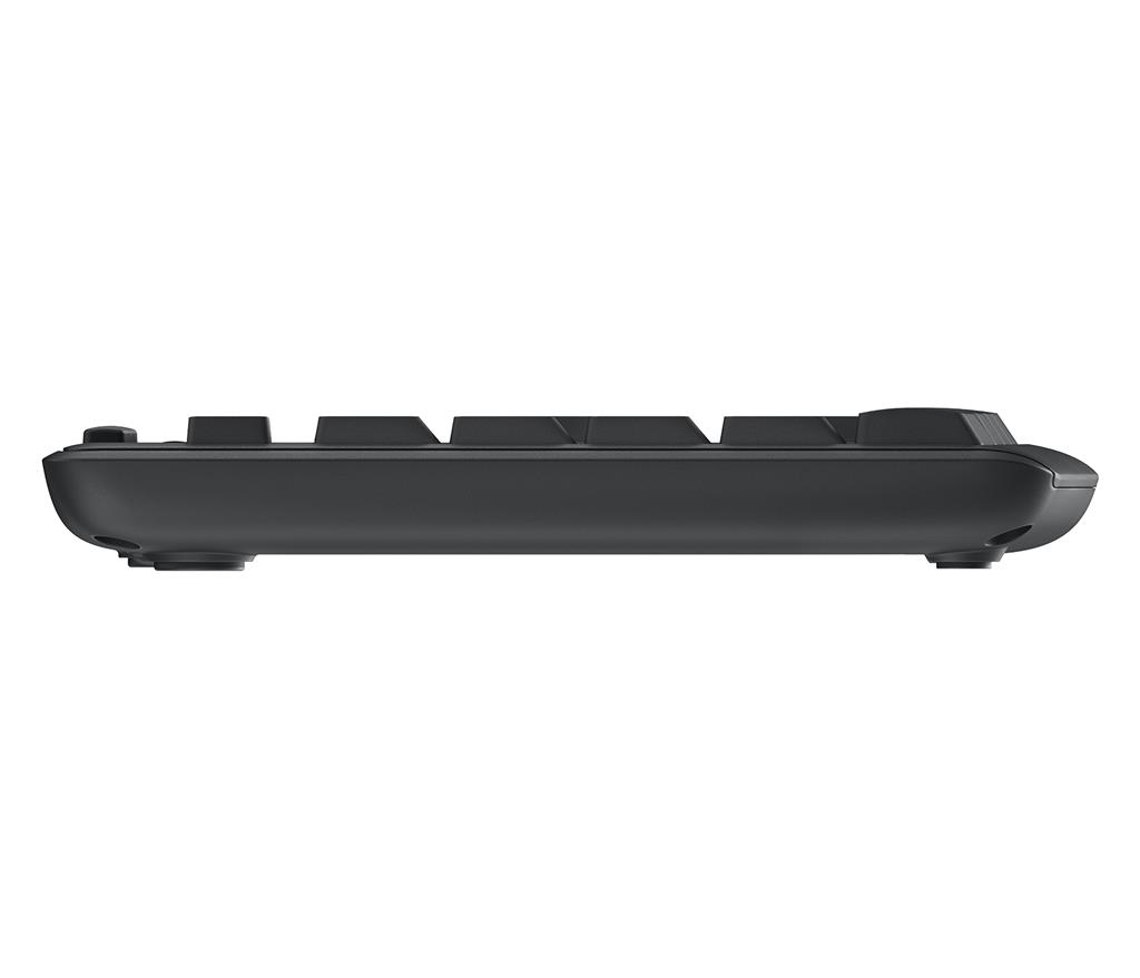 Logitech MK295 Silent Wireless Keyboard and Mouse Set - 2.4 GHz - Portuguese - Graphite