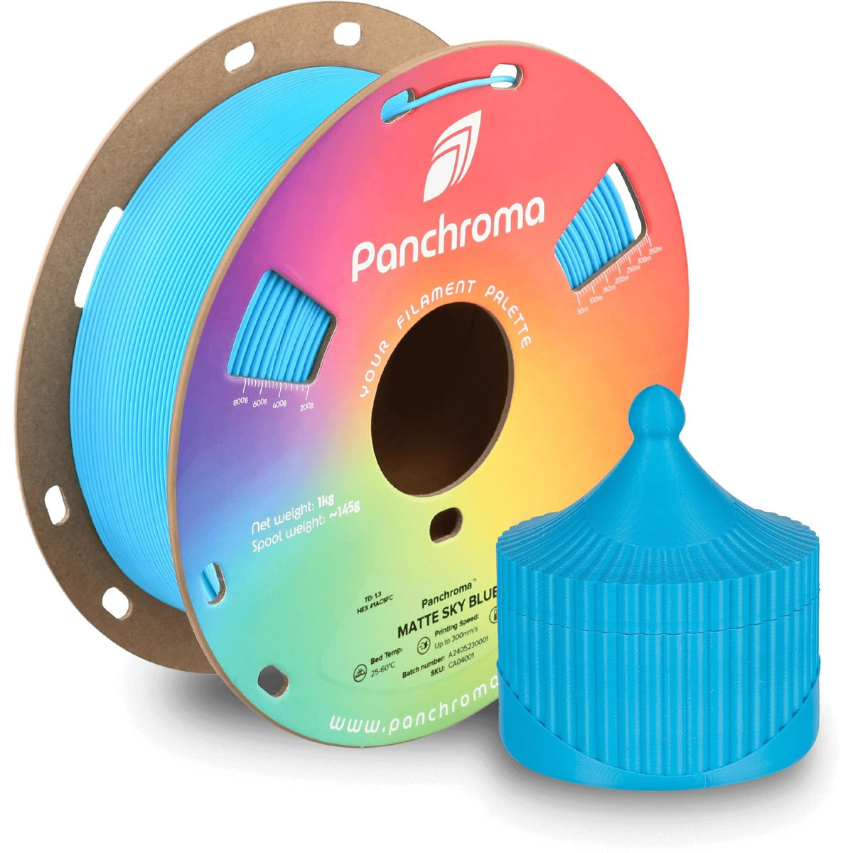 Polymaker Panchroma PLA Matte - 3D Printing Filament - Bioplastic - Wide Color Range - CA04001